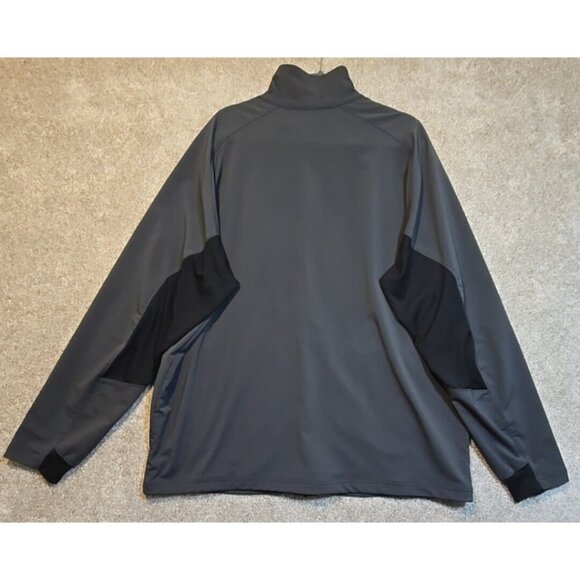 Nike Roger Federer Jacket Lightweight Pockets Gray Black Full Zip Tennis Men XXL - Picture 16 of 16